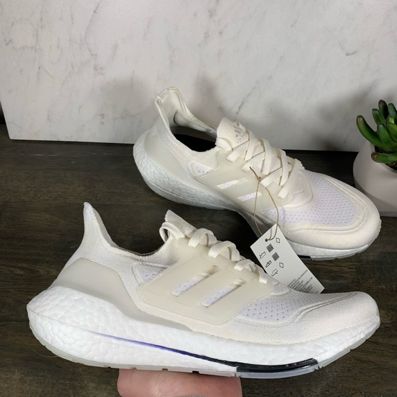 adidas UltraBOOST 21 White Cream - Picture 7 of 8